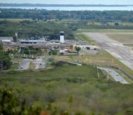 Imagen de archivo muestra una vista aérea del aeropuerto Mercedita en Ponce.