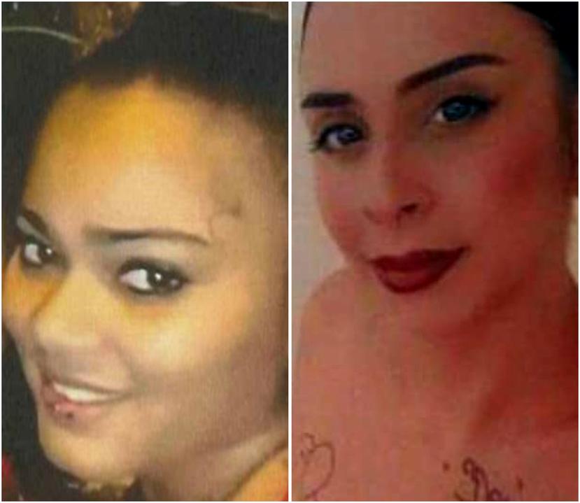 A la izquierda María del Carmen Ortiz Montañez, desaparecida en Canóvanas, y a la derecha Genesis Klyomar Maldonado Sánchez, reportada como desaparecida en Florida.