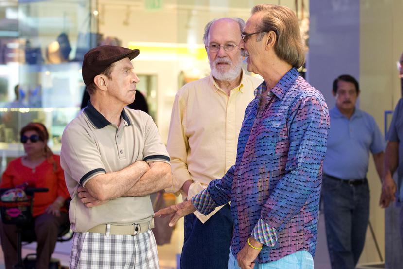 Adrián García, Jacobo Morales y Diego de la Texera vuelven a interpretar al trío de amigos que se conocen en un hogar de ancianos.