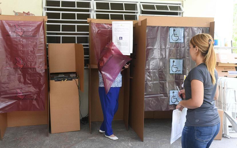 En el pasado evento electoral se utilizó el hogar de José Damiani Emanuelli en Guayanilla como un centro de votación.