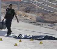 En lo que va de mes han muerto 56 palestinos, la mitad de ellos supuestos atacantes, nueve israelíes, un eritreo y un árabe israelí. (EFE / Abir Sultan)
