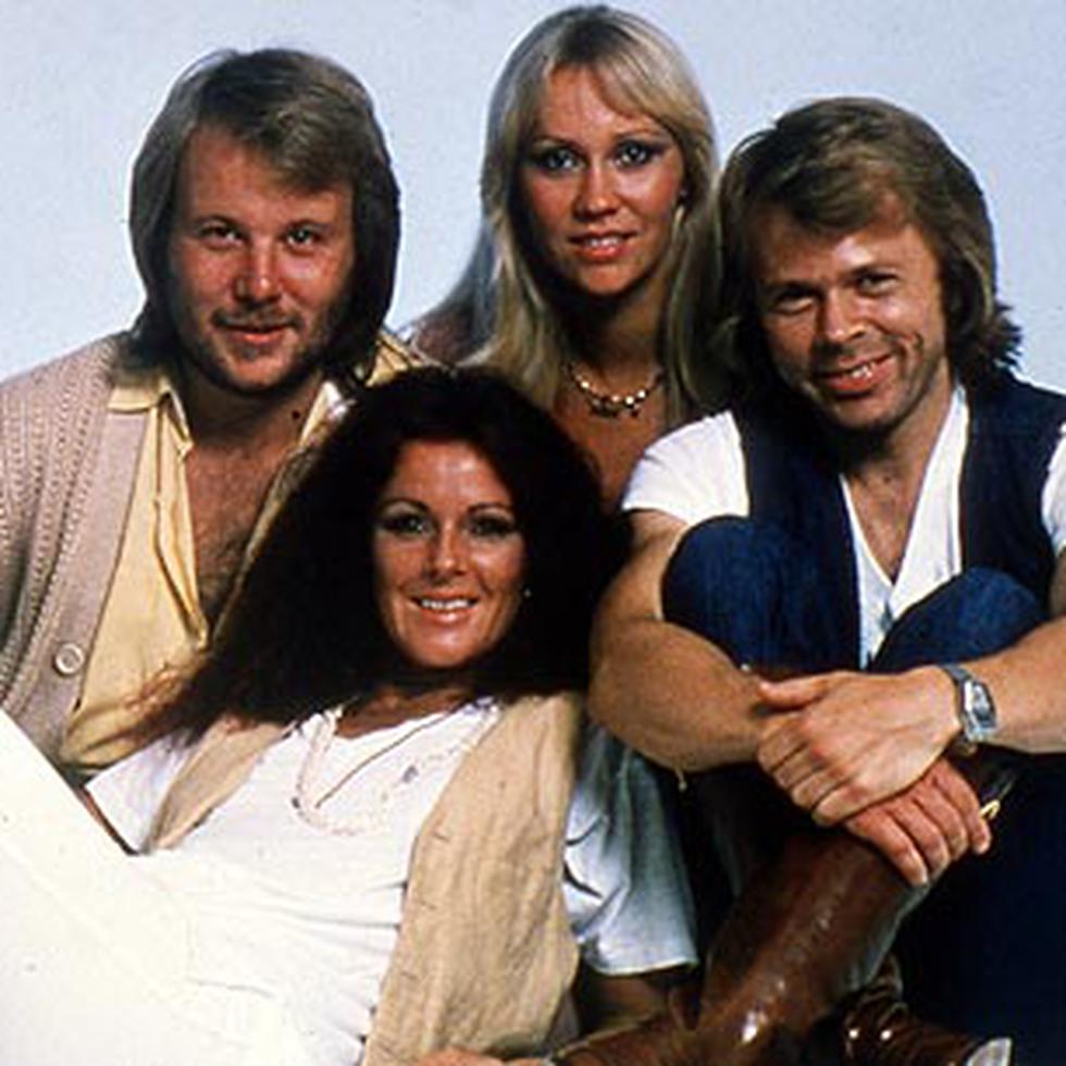 Los miembros de la banda ABBA sólo se presentaron juntos hasta la década de 1980. (Archivo)