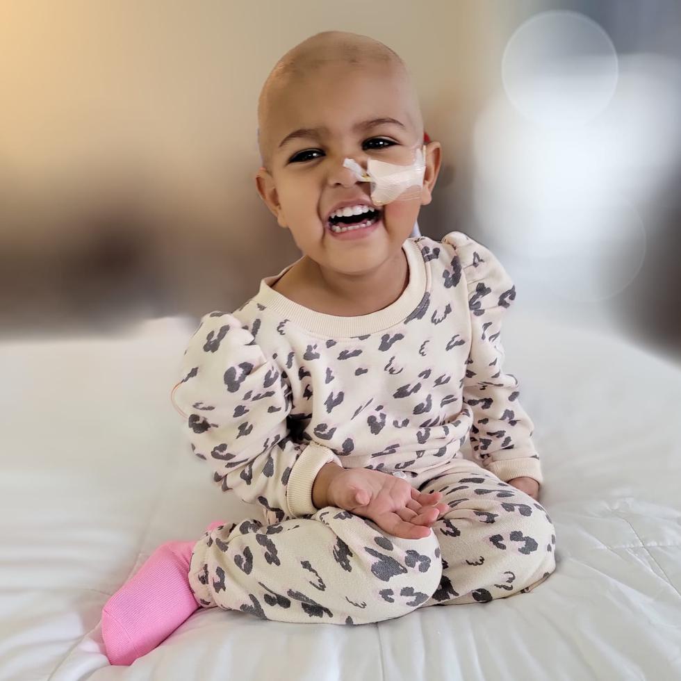 Leah necesita ayuda para luchar contra el cáncer en la sangre.