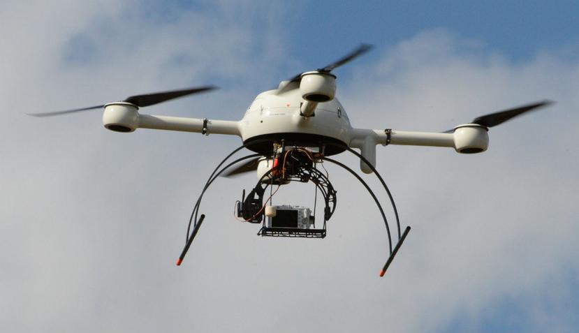 El dron es completamente eléctrico y va equipado con varias cámaras infrarrojas (EFE).