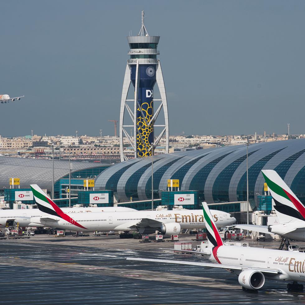 Flota de aviones de Emirates.