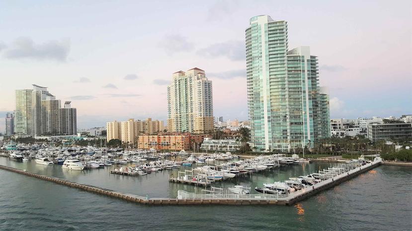 La zona del “downtown” y el puerto de Miami se ha modernizado en la pasada década.