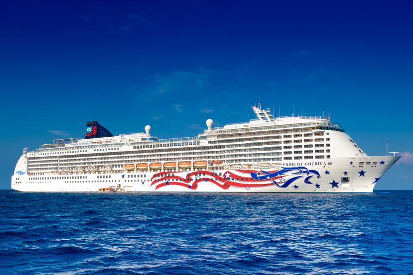 El crucero Pride of America es el único barco de NCL que ofrece salidas semanales durante todo el año desde Honolulu.