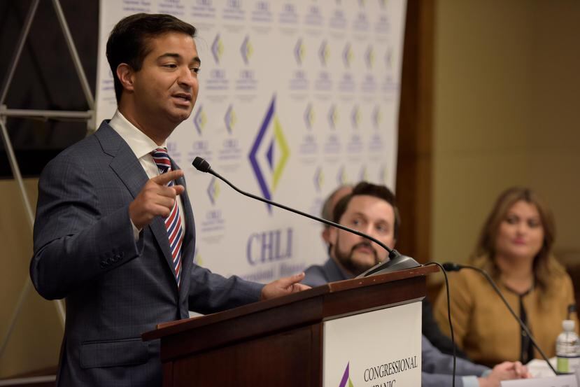 El congresista Carlos Curbelo tuvo un evento de recaudación de fondos en San Juan, a principios de marzo. (Suministrada)