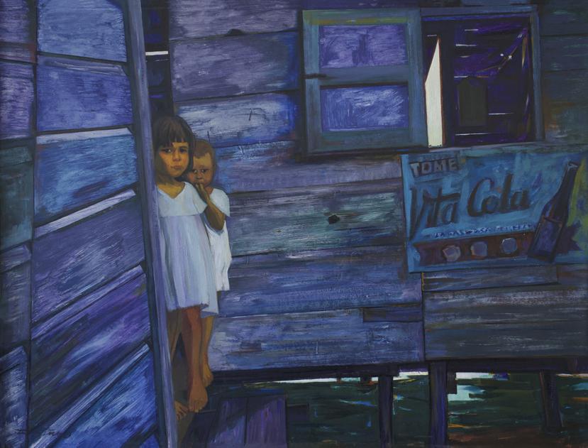 Rafael Tufiño (Puerto Rico, 1922-2008), "Vita Cola", 1961, óleo sobre lienzo, Museo de Arte de Ponce. The Luis A. Ferré Foundation, Inc.