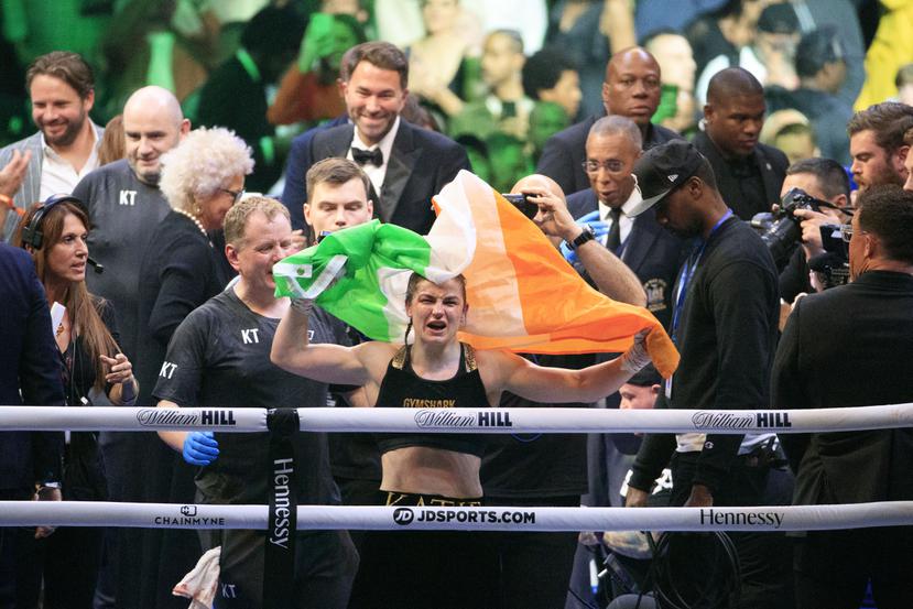 Katie Taylor aspira a hacer una gran pelea en Irlanda antes de retirarse.