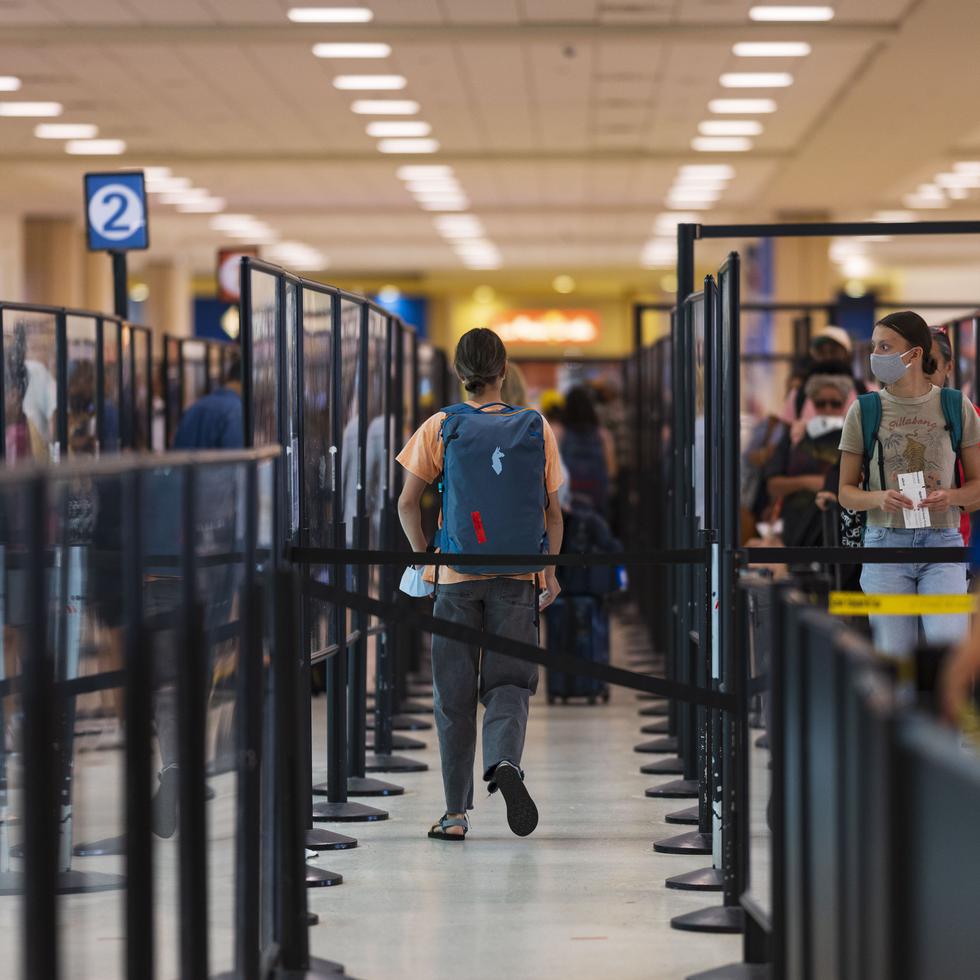 Durante los primeros seis meses del año, el aeropuerto internacional Luis Muñoz Marín registró 6.1 millones de pasajeros.