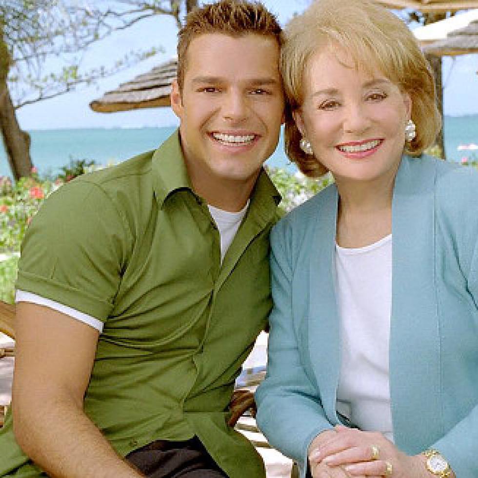 Ricky Martin siempre ha dicho que todavía tiene “un poco de trastorno de  estrés postraumático”, después de la entrevista que le hizo Barbara Walters, en el 2000.