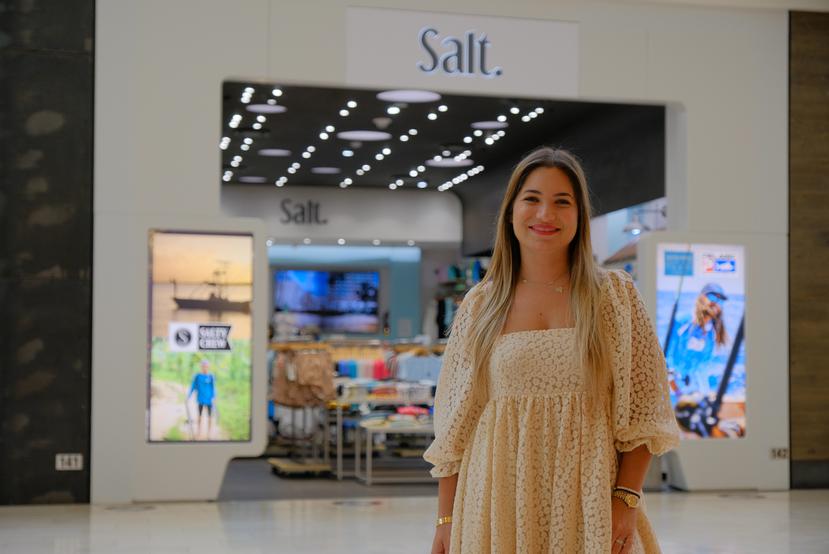 Natalia Maldonado, propietaria de la tienda Salt