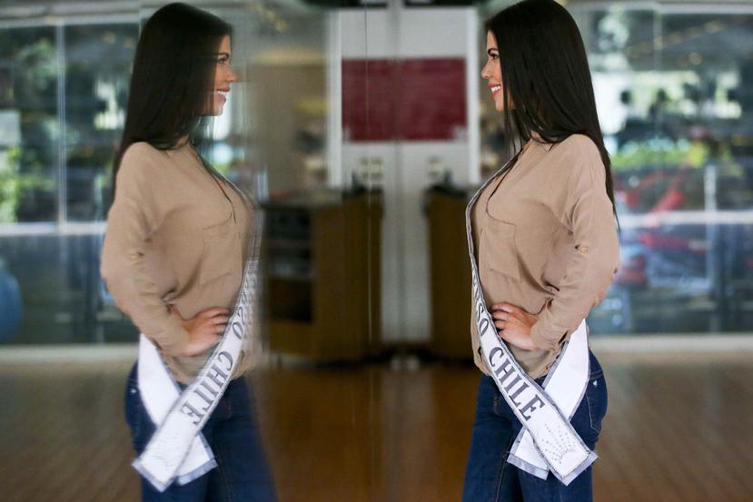 La venezolana Andrea Díaz representará a Chile en Miss Universe. (AP)