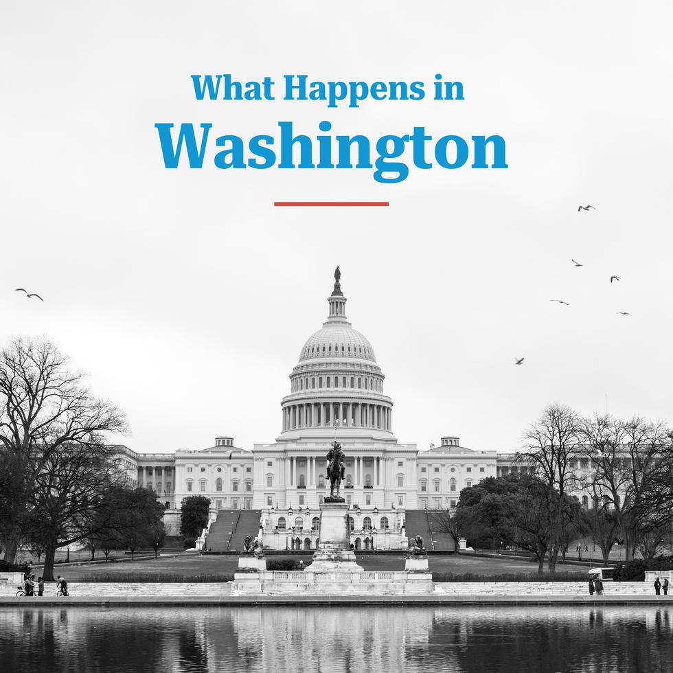El boletín "Qué pasa en Washington" en su versión en inglés