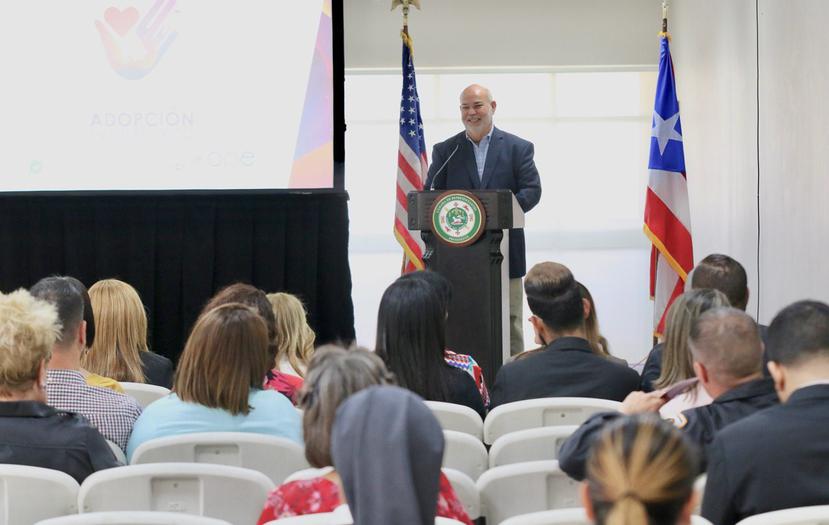 El presidente de la Cámara de Representantes, Carlos ‘Johnny’ Méndez Núñez, sostuvo que buscan promover el proceso de adopción en Puerto Rico, especialmente en niños de 5 años o más. (Suministrada)