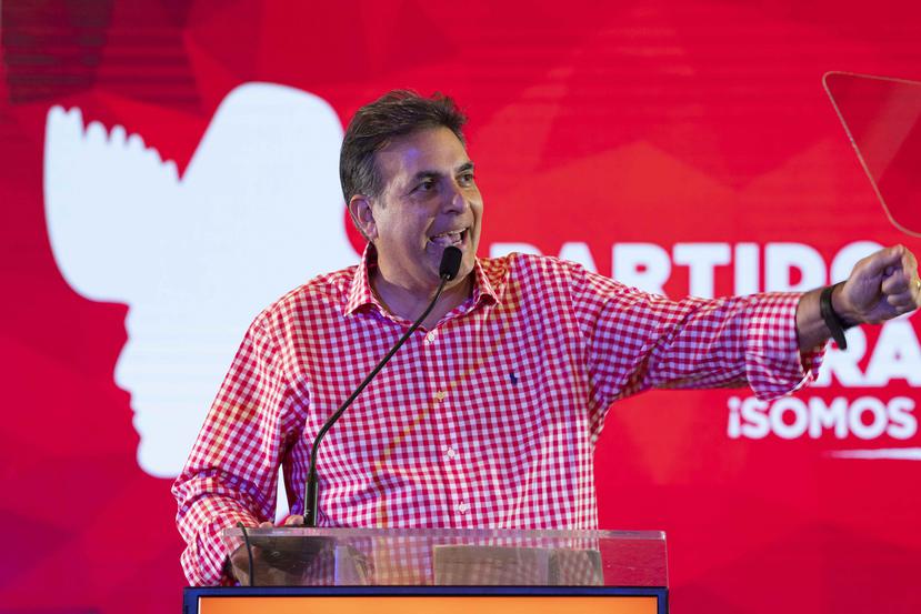 Eduardo Bhatia durante la convención del PPD celebrada el año pasado en Río Grande. (GFR Media)