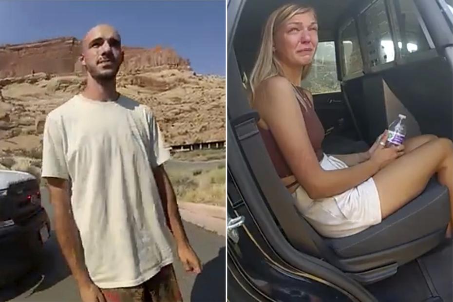 Entonces, el 16 de septiembre, las autoridades publicaron un vídeo que muestra a agentes de la policía interviniendo con la pareja el 12 de agosto, mientras sostenían una discusión cerca de la entrada del parque nacional de los Arcos, en Utah.
