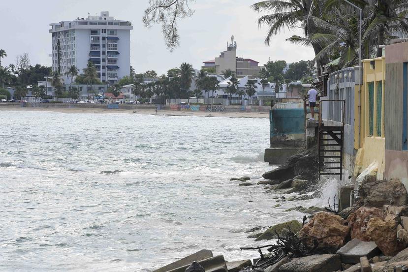 Costa de Ocean Park afectada por la erosión. (GFR Media)
