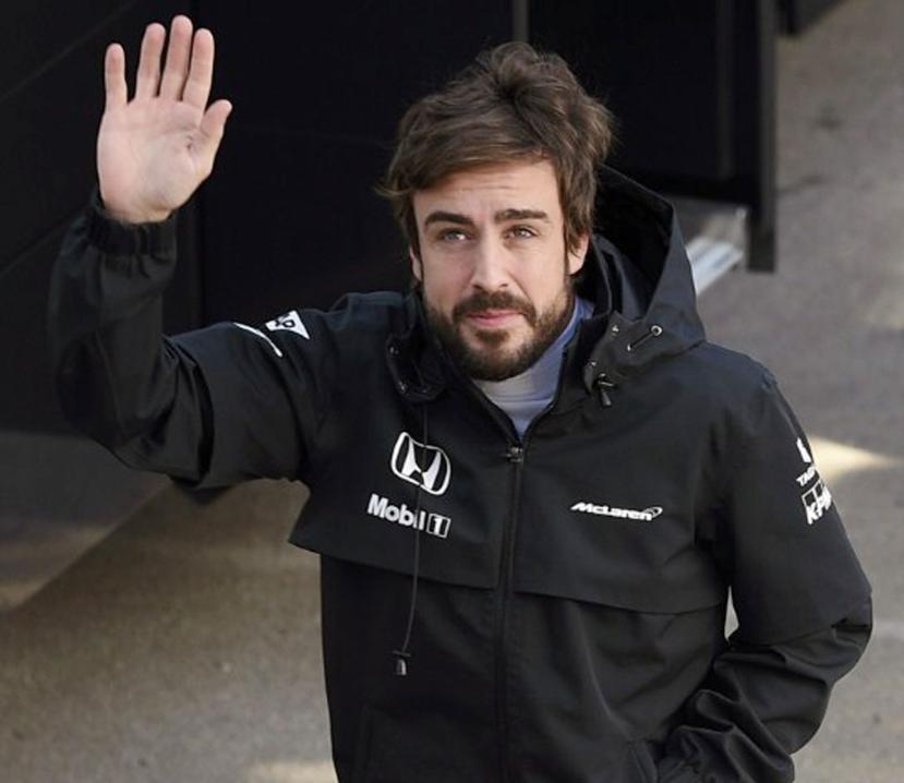 Fernando Alonso sufrió un accidente en el circuito de Cataluña. (EFE)