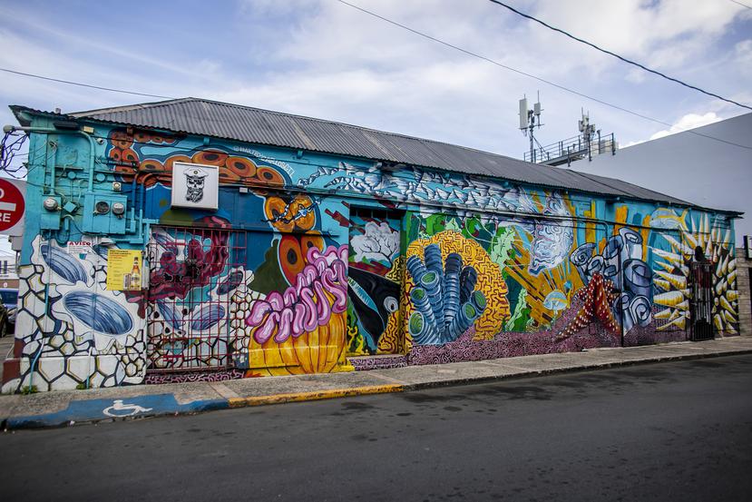 11 mayo 2022. Fajardo, PR. 
"Selfies spots" en el pueblo de Fajardo. 
En la foto: Mural pintado en la Calle Luis Muñoz Rivera en el casco de Fajardo
Xavier Garcia / Fotoperiodista
