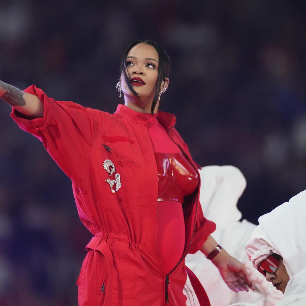 Rihanna tuvo a su cargo el espectáculo de medio tiempo del Super Bowl de este año.