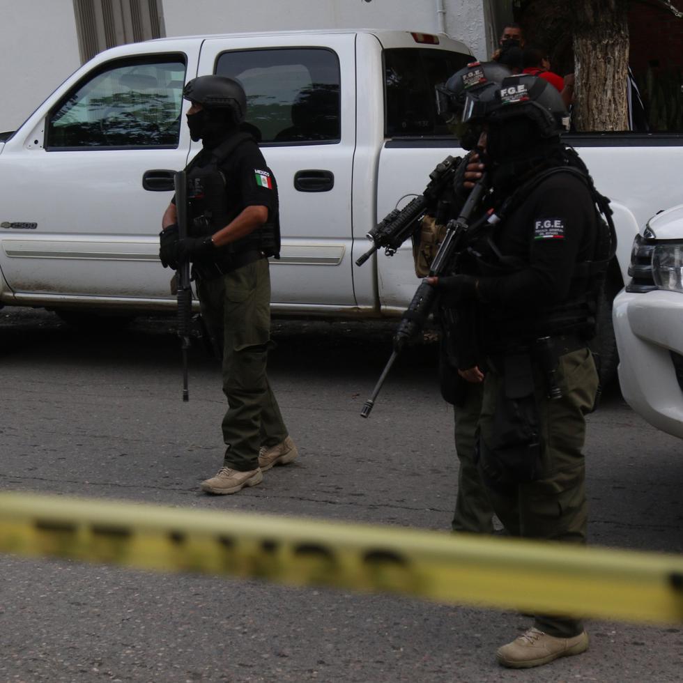 El asesinato masivo se registró en una carretera del municipio de Pesquería, a las afueras de la ciudad de Monterrey.