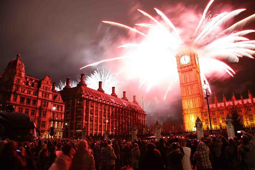 Despedida de año en Londres. (Shutterstock.com)