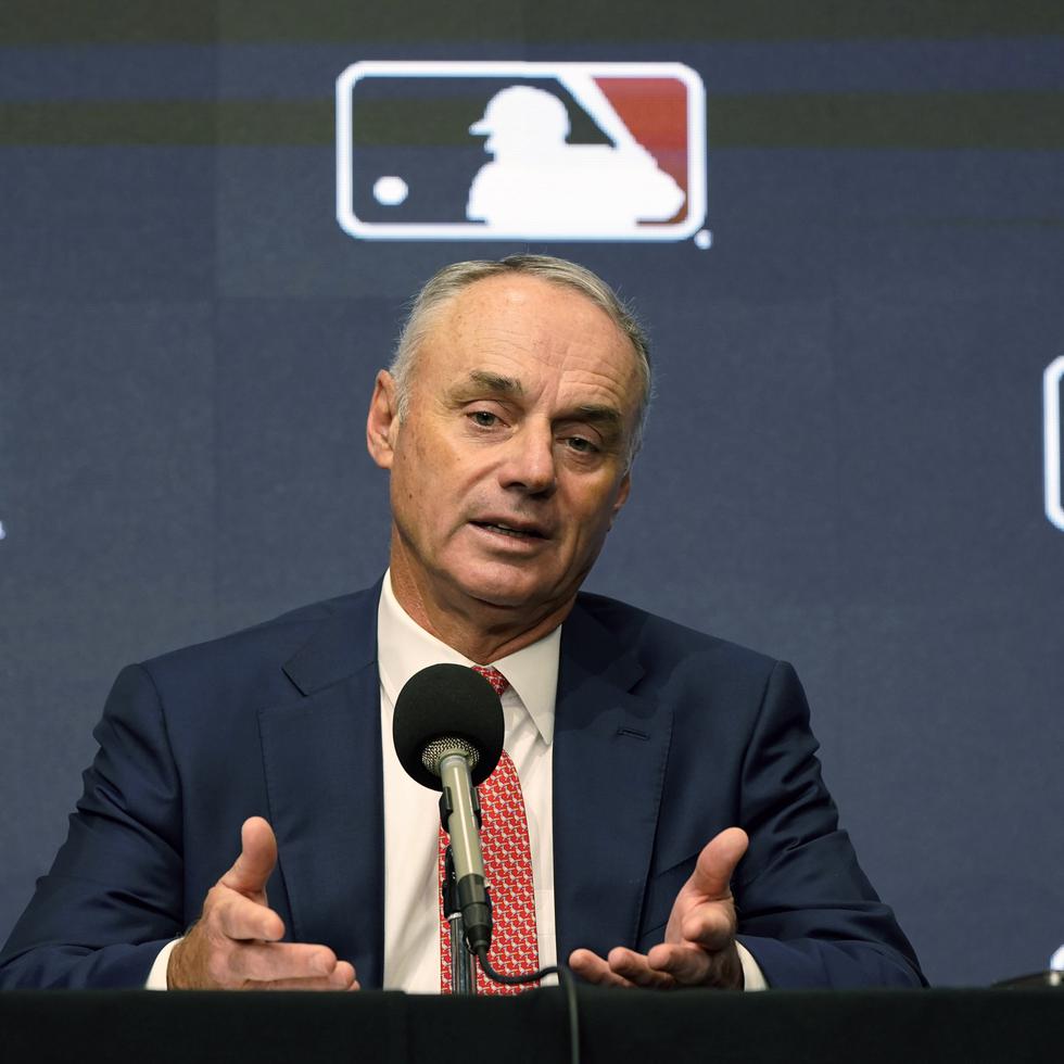 El comisionado de Major League Baseball, Rob Manfred, se dirigirá a los medios este jueves, dos días antes del próximo encuentro entre MLB y la Asociación de Jugadores en la mesa de negociaciones.