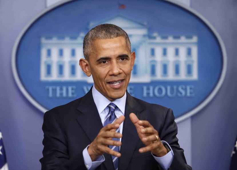 Barack Obama anunció hoy las sanciones. (AP)