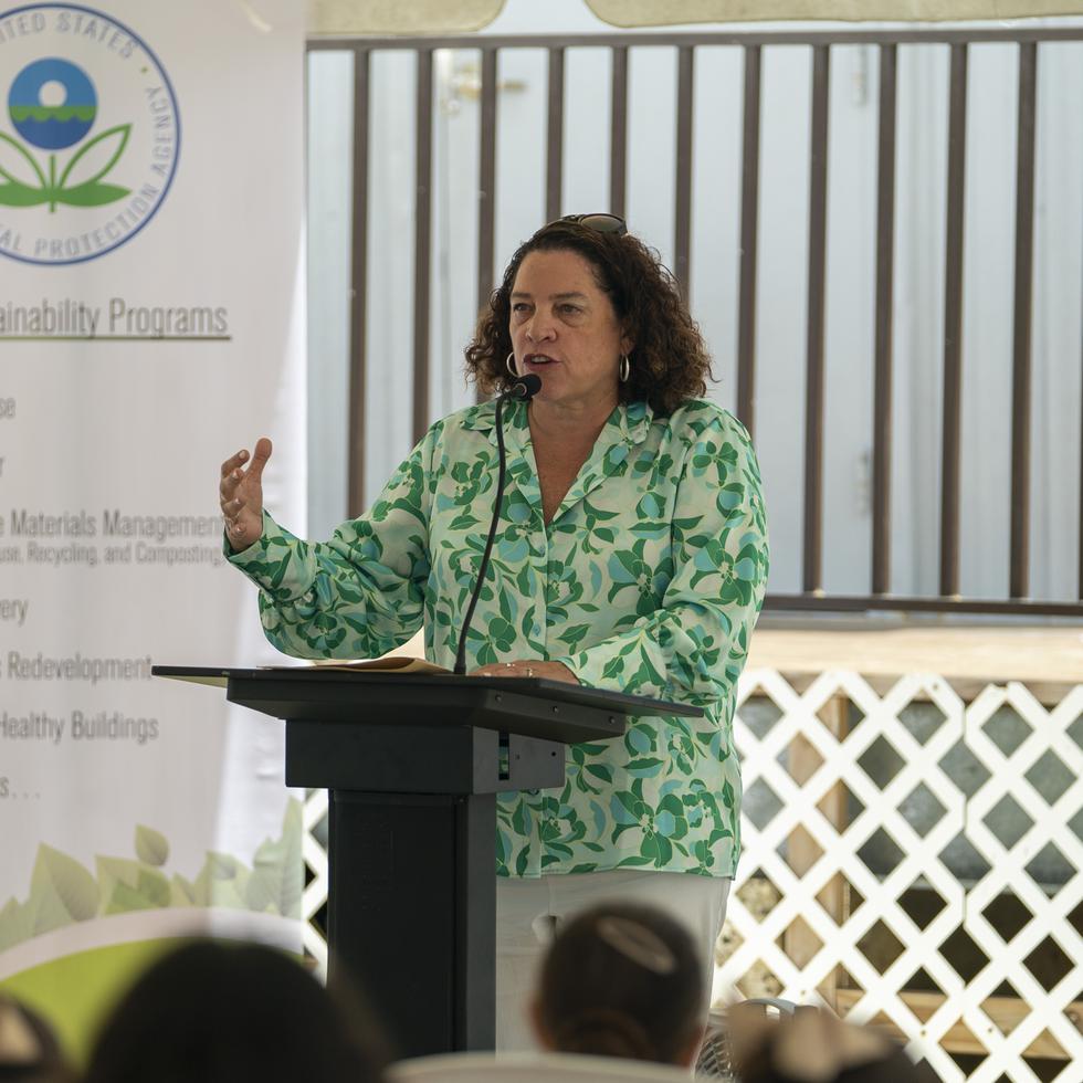 Lisa García, administradora de la Región 2 de la EPA, se encuentra en Puerto Rico en una visita oficial.