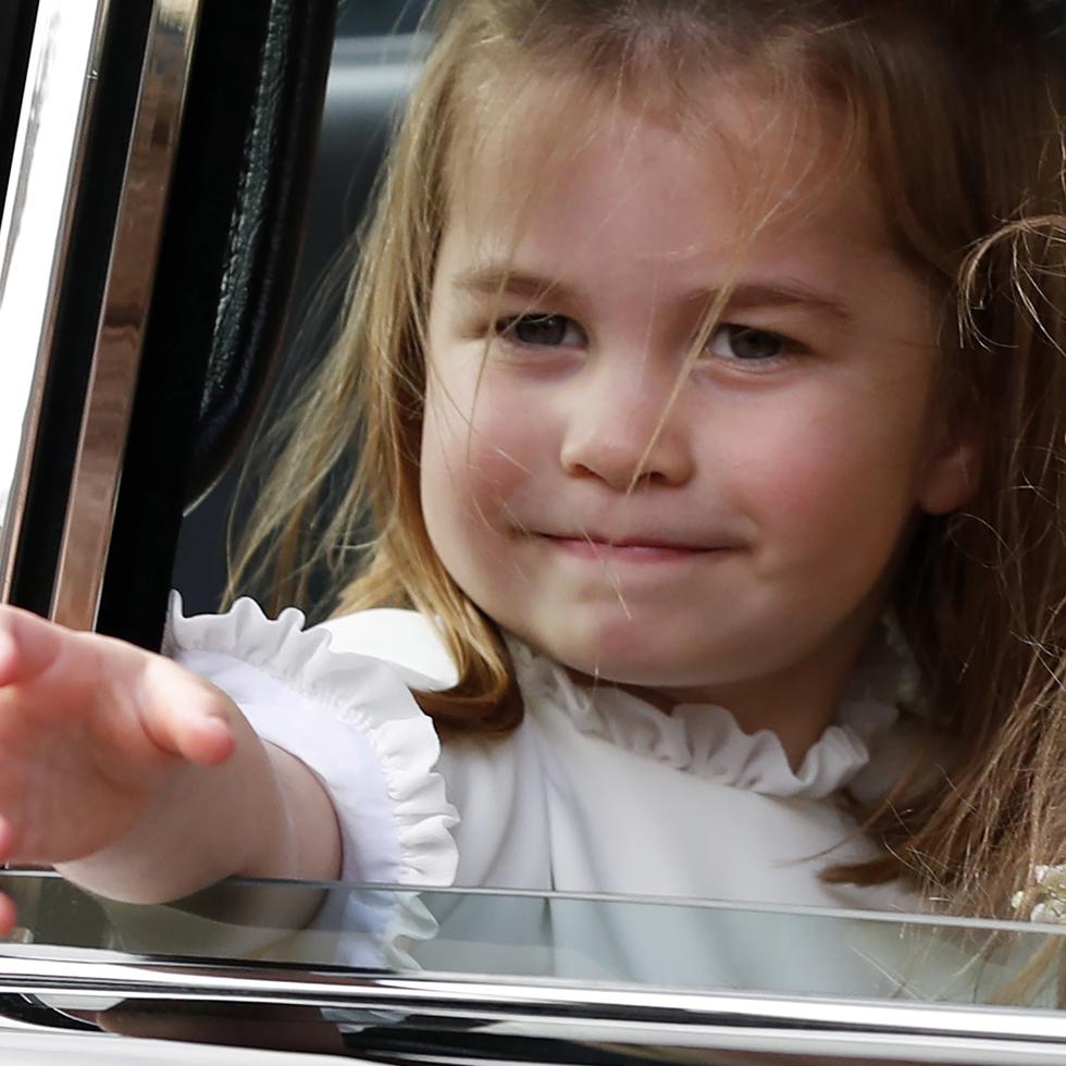 Según confirmó el palacio de Kensington, la hija del príncipe William y Kate Middleton, entrará al colegio Thoma’s Battersea. (AP)
