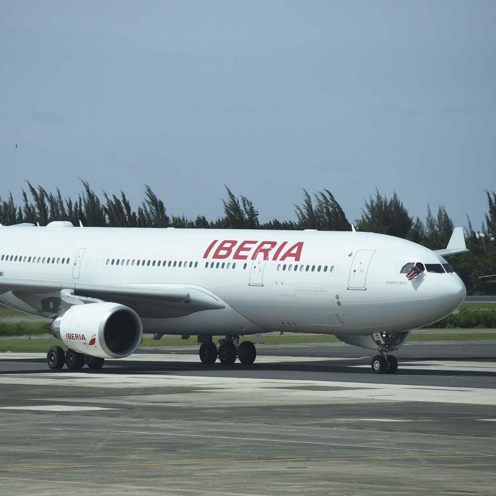 Iberia ha operado en Puerto Rico por 75 años y, actualmente, es la única aerolínea con vuelos directos a Europa desde la isla.