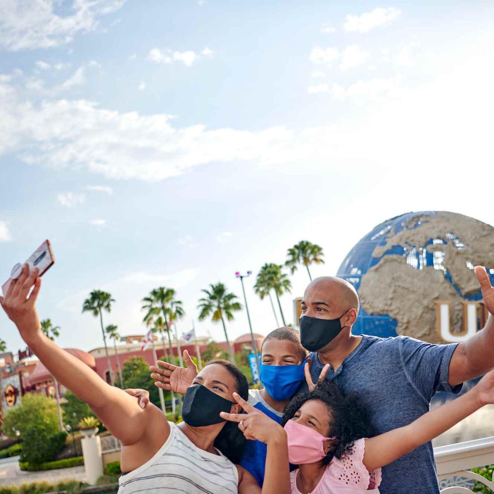 La eliminación de mascarillas en la entrada de los parques de Universal Orlando es efectiva, hoy, sábado, 15 de mayo. (Foto: Suministrada Universal)