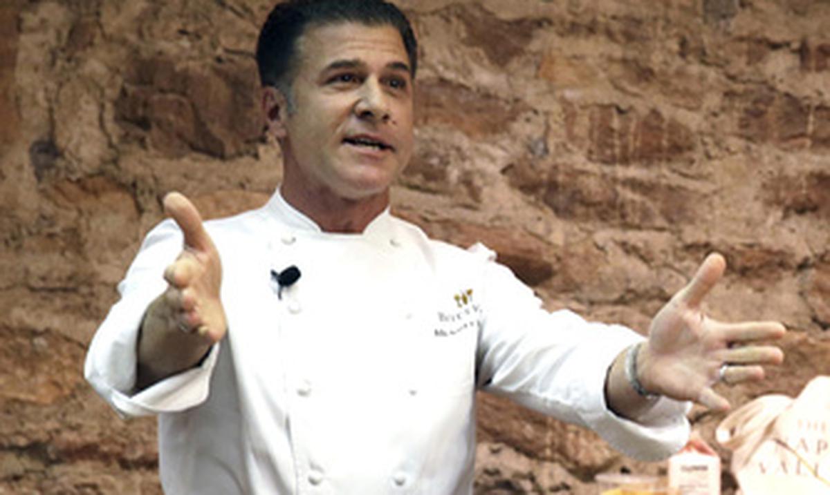 Chef and host Michael Chiarello died after being treated for an allergic reaction