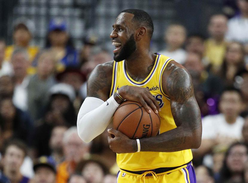 LeBron James intentará devolverle el lustro a los Lakers de Los Ángeles esta temporada. (AP)