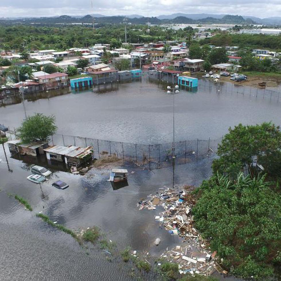 Siguen los estragos en la comunidad Juana Matos de Cataño por las inundaciones ocasionadas por las lluvias torrenciales del pasado fin de semana.