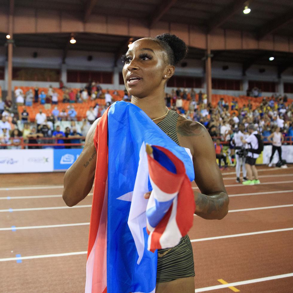 El próximo año, Jasmine Camacho-Quinn estará activa en los Juegos Centroamericanos y del Caribe, en el Mundial de Hungría y en la Liga Diamante, informó la Federación de Atletismo local.