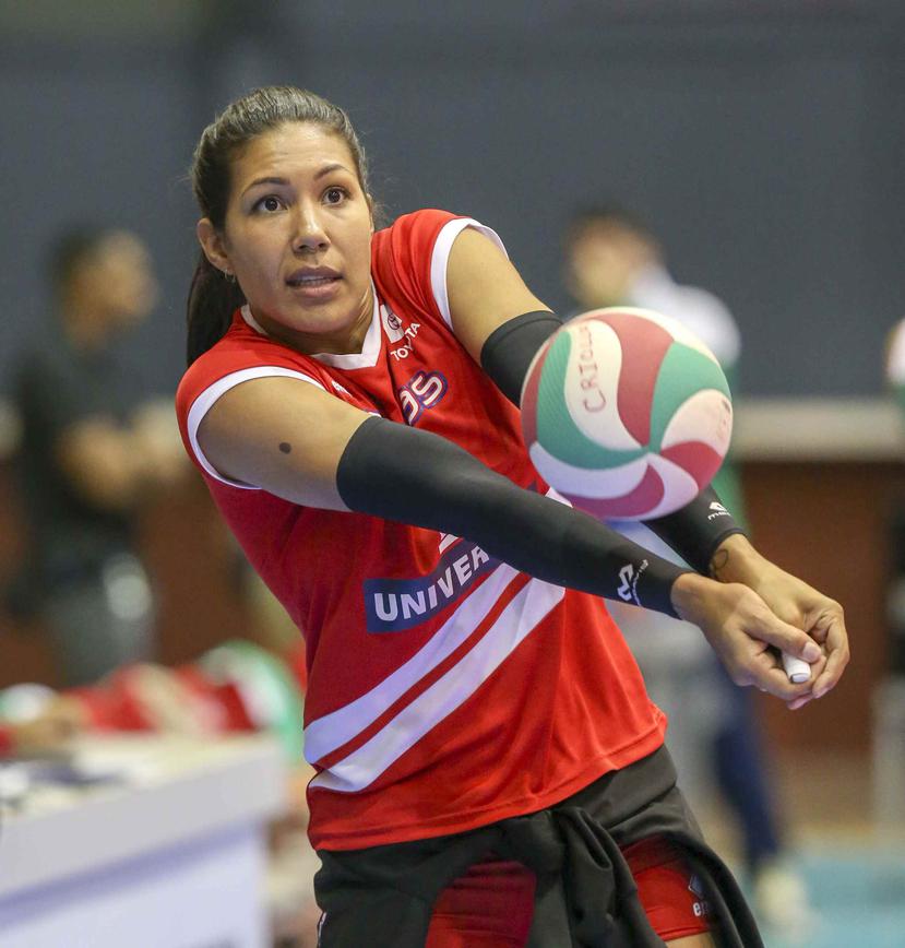 La atacante nacional Karina Ocasio marcó 19 puntos por las campeonas Criollas de Caguas.