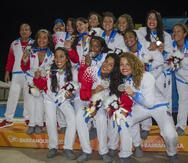 El equipo de Puerto Rico cargó con la medalla de plata en los Juegos Centroamericanos y del Caribe de 2018.