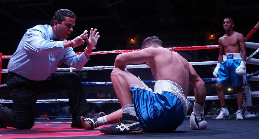 Mientras, el mayagüezano Carlos Astacio (1-1, 1KO), superó a Emanuel Rivera en el primer asalto. (Suministrada)