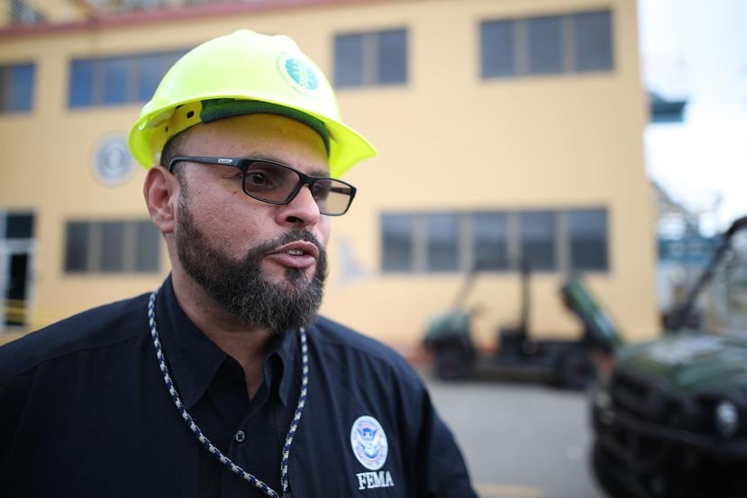 El director de la Oficina de Recuperación de FEMA en Puerto Rico, Alex Amparo. (GFR Media)