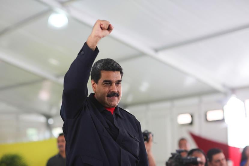 El mandatario venezolano subrayó que lo que está ocurriendo en Venezuela se debe a que "aquí no hay una oposición democrática". (EFE)