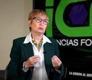 La directora del Instituto de Ciencias Forenses, María Conte Miller.