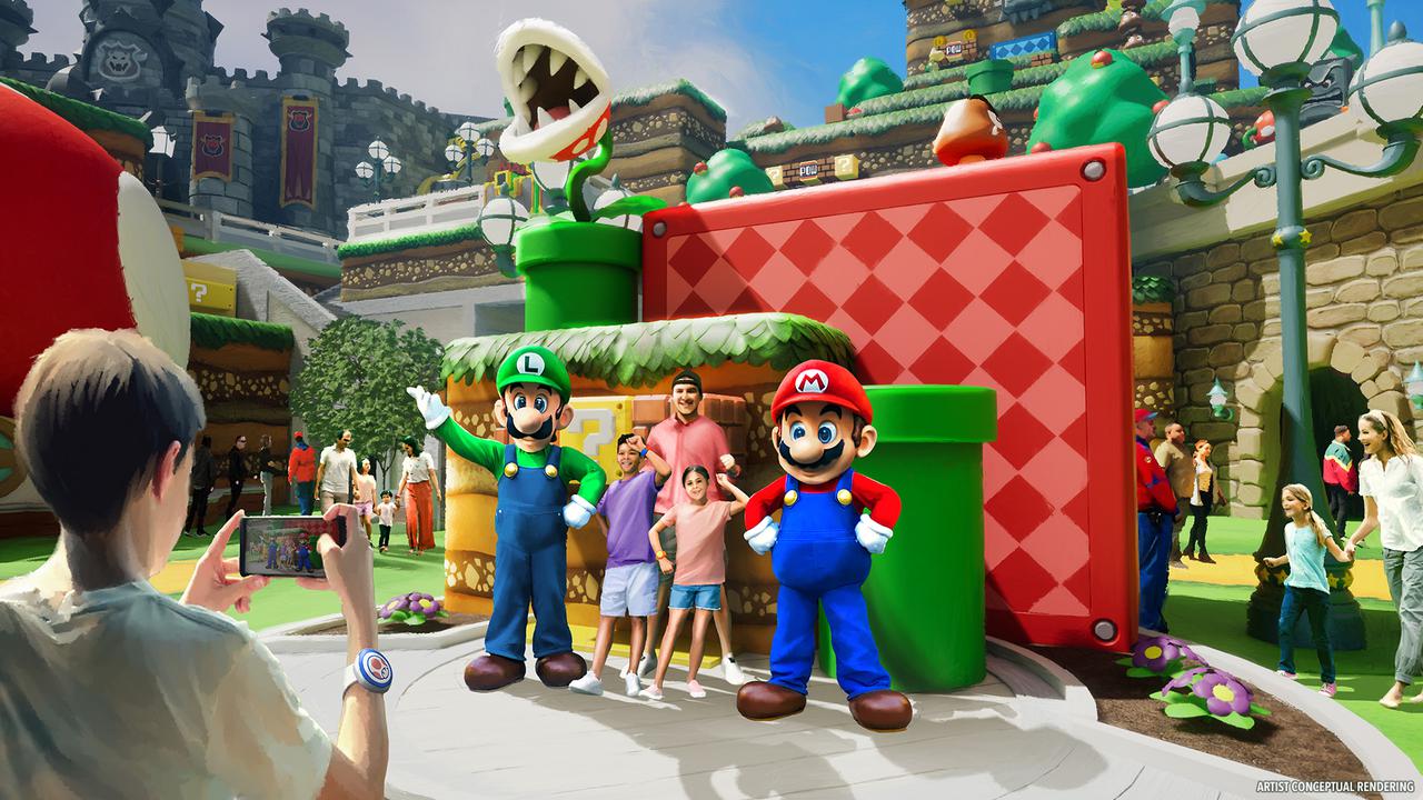 Mirada en primicia al nuevo mundo de Universal: Super Nintendo World 