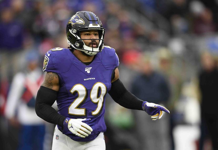 Earl Thomas, safety de los Ravens de Baltimore de la NFL. (AP)