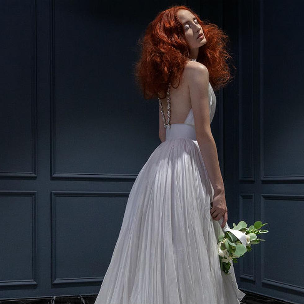La colección Luis Antonio Bridal está compuesta de vestidos diferentes entre sí, pero que apelan al gusto de la novia moderna. (Foto: Suministrada)