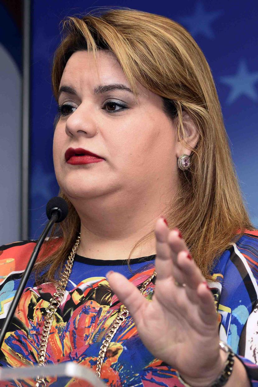 La presidenta de los republicanos de la Isla, Jenniffer González, fue quien dio a conocer el lenguaje incluido en el programa electoral de ese partido. (Archivo / GFR Media)