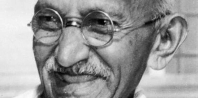 Imagen del abogado, político y pensador indio Mahatma Gandhi. (Archivo)