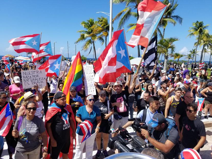 Se espera que hoy miles de personas participen de una manifestación exigiendo la salida de gobernador Ricardo Rosselló.